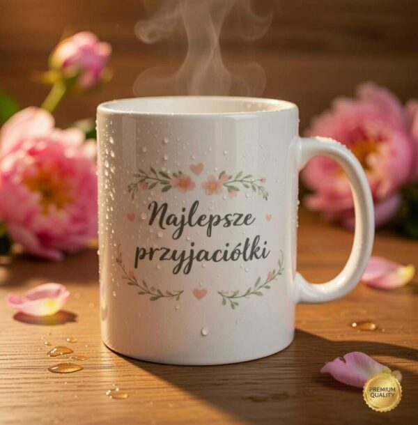 kubek z napisem najlepsze przyjaciółki