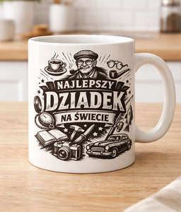 kubek najlepszy dziadek na świecie