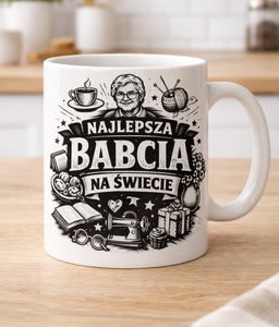 kubek najlepszej babci na świecie