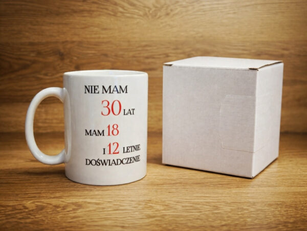 KUBEK NA 30-TE URODZINY