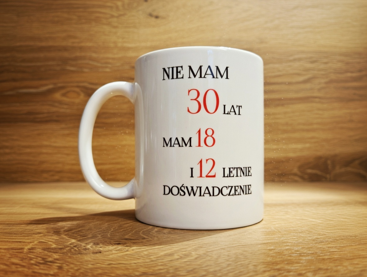 KUBEK NA 30-TE URODZINY