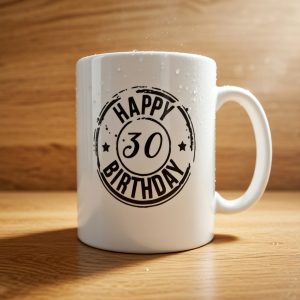 kubek urodzinowy, 30-te urodziny