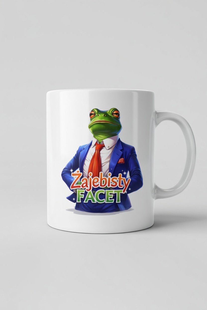 KUBEK ŻAJEBISTY FACET