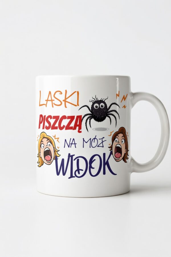 KUBEK LASKI PISZCZĄ NA MÓJ WIDOK