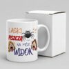 KUBEK LASKI PISZCZĄ NA MÓJ WIDOK