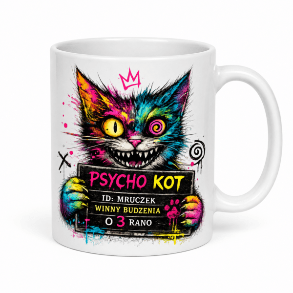 Kubek Psycho Kot
