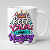 Kubek urodzinowy Keep Calm Mam Urodziny