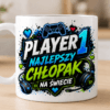 kubek player 1 najlepszy chłopak na świecie