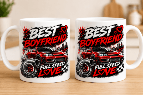 Kubek Best Boyfriend Full Speed Love