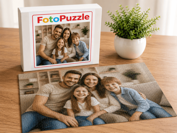 Fotopuzzle 120 elementów z własnym zdjęciem Twój Projekt + Pudełko