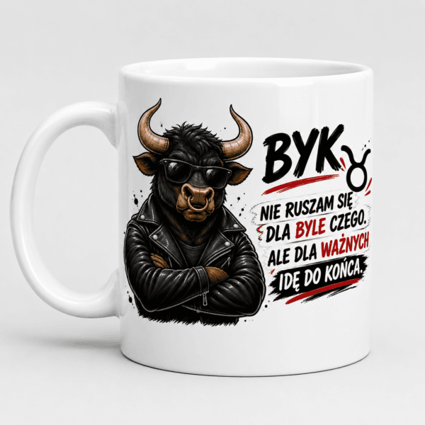 Kubek Byk Znak Zodiaku