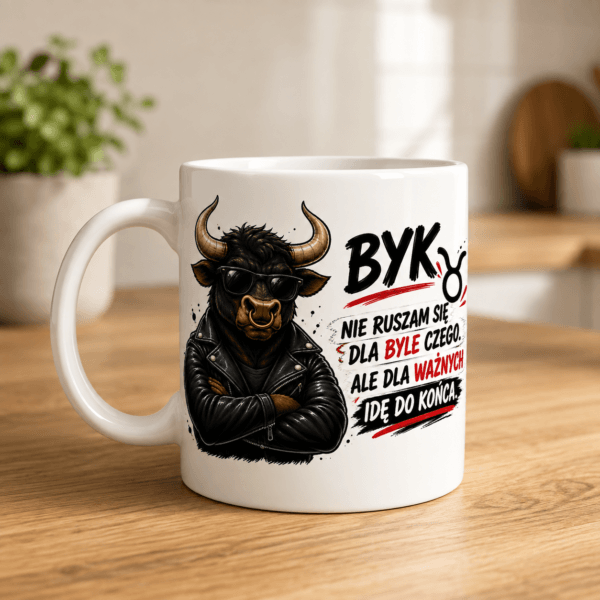Kubek Byk Znak Zodiaku