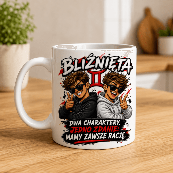 Kubek dla Niego Bliźnięta