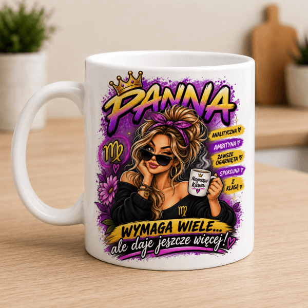 Kubek Panna Znak Zodiaku