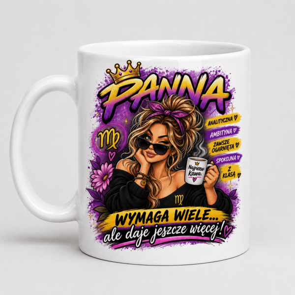 Kubek Panna Znak Zodiaku