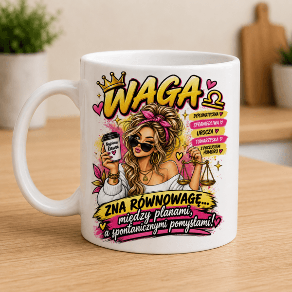 Kubek Waga Znak Zodiaku