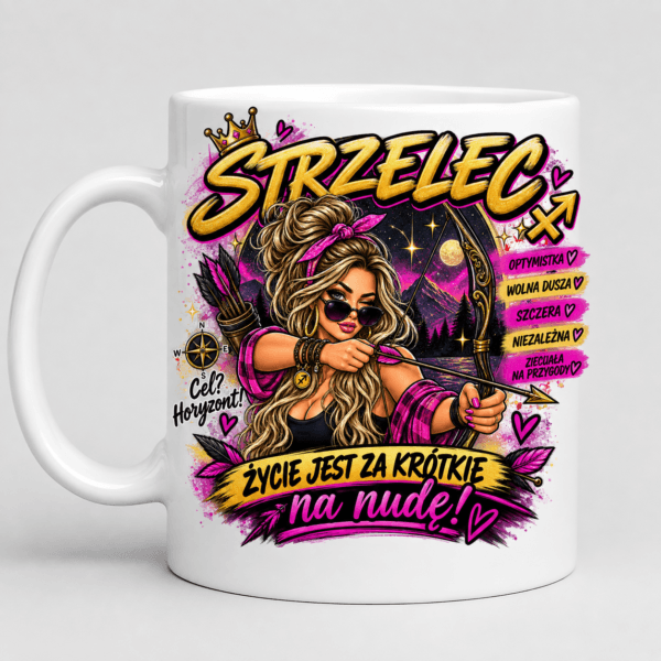 Kubek Strzelec Znak Zodiaku