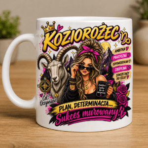 Kubek Koziorożec Znak Zodiaku