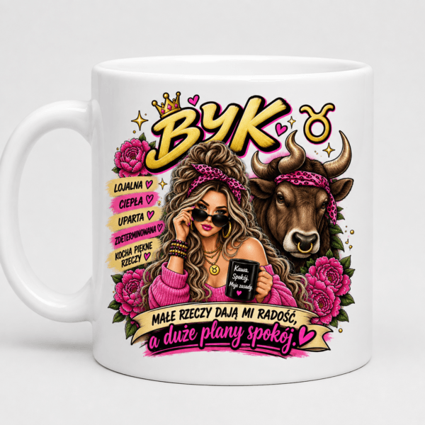 Kubek Byk Znak Zodiaku
