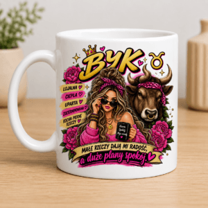Kubek Byk Znak Zodiaku