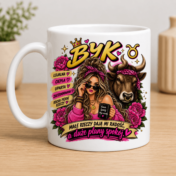 Kubek Byk Znak Zodiaku
