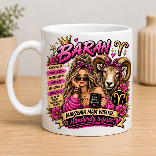Kubek Baran Znak Zodiaku