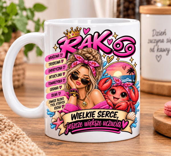 Kubek Rak Znak Zodiaku
