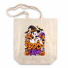 35 Torba Bawełniana na Ramię z Dnem Boo Crew Duszki Halloween