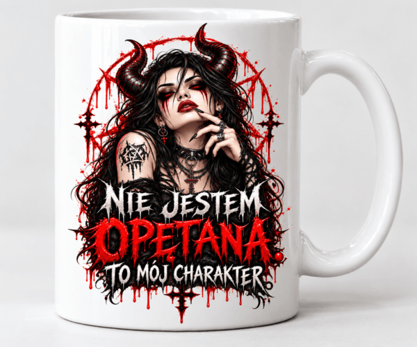 Kubek Halloween Nie Jestem Opętana To Mój Charakter