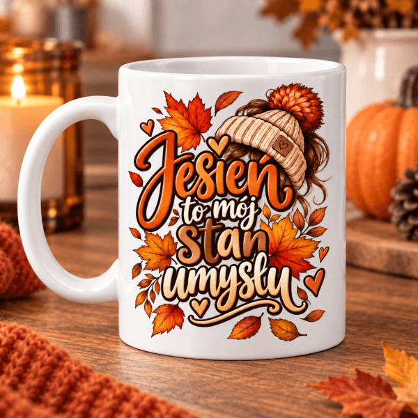 kubek jesień to mój stan umysłu jesieniara