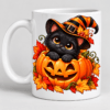 ChatGPT Image 9 wrz 2026, 12_58_46 Kubek Halloween czarny kot w dyni wiedźma