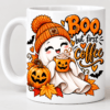 Kubek Halloween Boo But First Coffee duszek