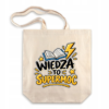 Torba Bawełniana Wiedza to Supermoc