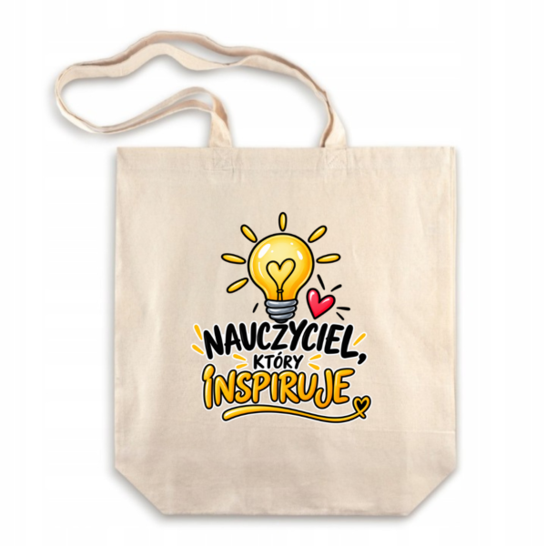 a5 Torba Bawełniana Nauczyciel Który Inspiruje