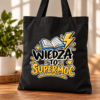 Torba Bawełniana Czarna Wiedza to Supermoc