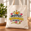 c7 torba bawełniana z dnem z napisem najlepszy wychowawca na świecie