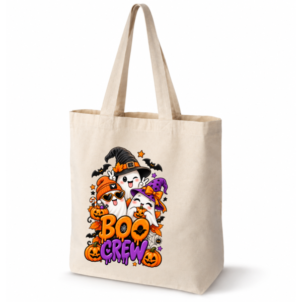 że Torba Bawełniana na Ramię z Dnem Boo Crew Duszki Halloween